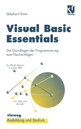  Visual Basic Essentials | Buch |  Sack Fachmedien