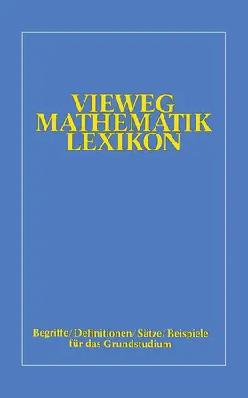 Kerner |  Vieweg-Mathematik-Lexikon | Buch |  Sack Fachmedien