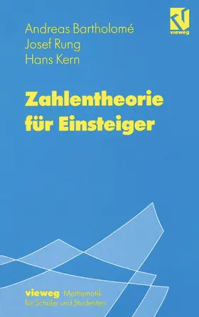 Bartholomé | Zahlentheorie für Einsteiger | Buch | 978-3-528-06680-2 | www.sack.de