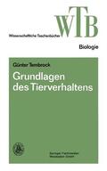 Tembrock |  Tembrock, G: Grundlagen des Tierverhaltens | Buch |  Sack Fachmedien