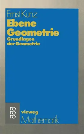 Kunz |  Ebene Geometrie | Buch |  Sack Fachmedien