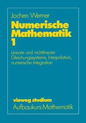 Werner |  Numerische Mathematik | Buch |  Sack Fachmedien
