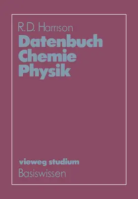 Harrison |  Datenbuch Chemie Physik | Buch |  Sack Fachmedien