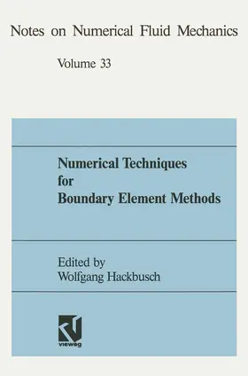Hackbusch |  Numerical Techniques for Boundary Element Methods | Buch |  Sack Fachmedien