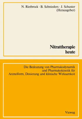 Rietbrock |  Nitrattherapie heute | Buch |  Sack Fachmedien