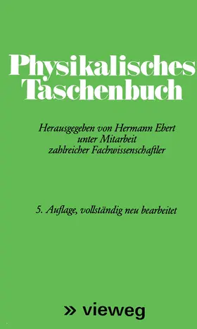 Ebert |  Physikalisches Taschenbuch | Buch |  Sack Fachmedien