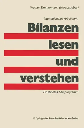 Zimmermann |  Bilanzen lesen und verstehen | Buch |  Sack Fachmedien
