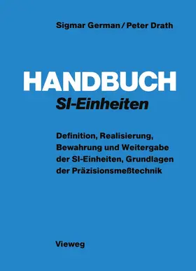 German / Drath |  Handbuch SI-Einheiten | Buch |  Sack Fachmedien
