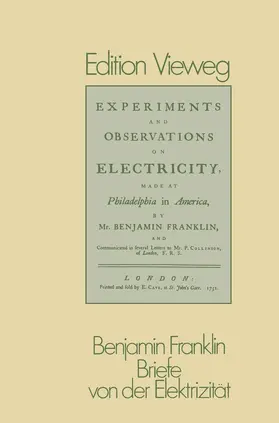 Franklin |  Briefe von der Elektrizität | Buch |  Sack Fachmedien