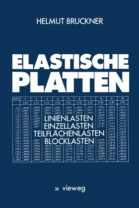 Bruckner | Elastische Platten | Buch | 978-3-528-08656-5 | www.sack.de