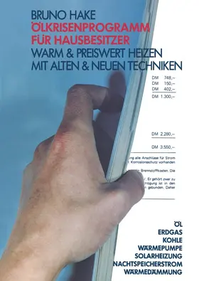 Hake |  Ölkrisenprogramm für Hausbesitzer | Buch |  Sack Fachmedien