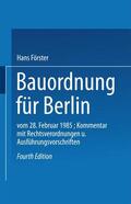 Albrecht |  Bauordnung für Berlin | Buch |  Sack Fachmedien