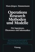 Zimmermann |  Zimmermann, H: Methoden und Modelle des Operations Research | Buch |  Sack Fachmedien