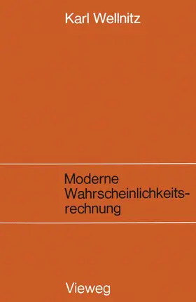 Wellnitz | Moderne Wahrscheinlichkeitsrechnung | Buch | 978-3-528-10809-0 | www.sack.de