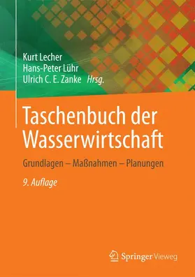 Zanke / Lecher / Lühr |  Taschenbuch der Wasserwirtschaft | Buch |  Sack Fachmedien