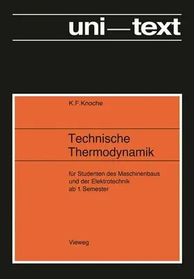 Knoche | Technische Thermodynamik | Buch | 978-3-528-13023-7 | sack.de