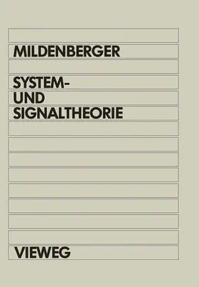 Mildenberger | System- und Signaltheorie | Buch | 978-3-528-13039-8 | www.sack.de