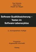 Schmitz |  Schmitz, P: Software-Qualitätssicherung ¿ Testen im Software | Buch |  Sack Fachmedien