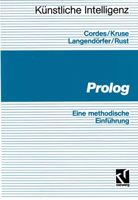 Cordes / Schmitz | Prolog | Buch | 978-3-528-14584-2 | www.sack.de