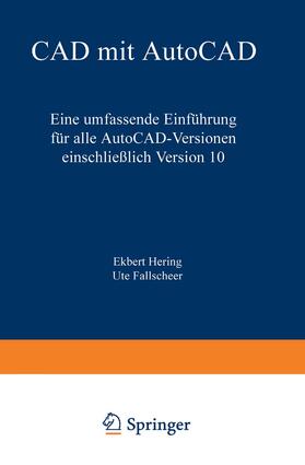 Hering | CAD mit AutoCAD | Buch | 978-3-528-14590-3 | sack.de