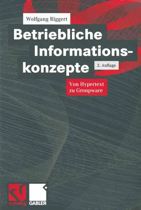 Betriebliche Informationskonzepte | Buch | 978-3-528-15662-6 | www.sack.de