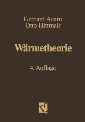 Adam / Hittmair |  Wärmetheorie | Buch |  Sack Fachmedien