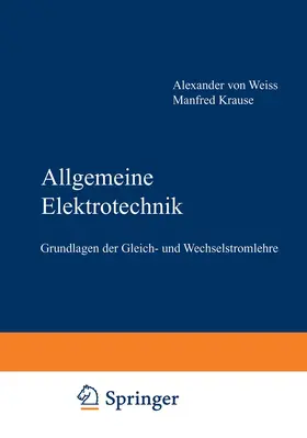Krause |  Allgemeine Elektrotechnik | Buch |  Sack Fachmedien