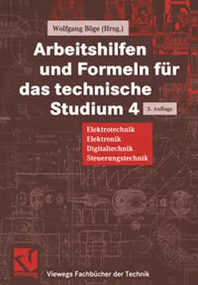 Böge / Franke |  Arbeitshilfen und Formeln für das technische Studium | Buch |  Sack Fachmedien