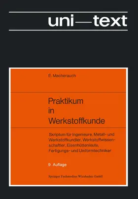 Macherauch |  Praktikum in Werkstoffkunde | Buch |  Sack Fachmedien