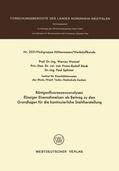 Wenzel |  Wenzel, W: Röntgenfluoreszenzanalysen flüssiger Eisenschmelz | Buch |  Sack Fachmedien