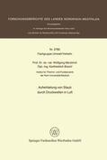 Merzkirch |  Merzkirch, W: Aufwirbelung von Staub durch Druckwellen in Lu | Buch |  Sack Fachmedien