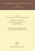 Kemmann |  Kemmann, C: Entwicklung der Heimtextilienmärkte in der Bunde | Buch |  Sack Fachmedien