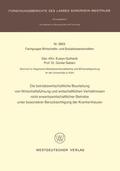 Guthardt |  Guthardt, E: Die betriebswirtschaftliche Beurteilung von Wir | Buch |  Sack Fachmedien