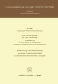 Umland |  Umland, F: Entwicklung und Untersuchung neuartiger Indikator | Buch |  Sack Fachmedien