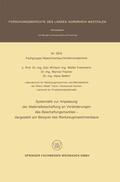 Eversheim |  Eversheim, W: Systematik zur Anpassung der Materialbeschaffu | Buch |  Sack Fachmedien