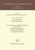 Hoener |  Hoener, W: Güterverkehr als wettbewerbspolitischer Ausnahmeb | Buch |  Sack Fachmedien