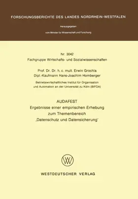 Grochla |  Audafest | Buch |  Sack Fachmedien