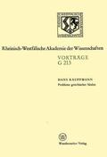 Kauffmann |  Kauffmann, H: Geisteswissenschaften | Buch |  Sack Fachmedien