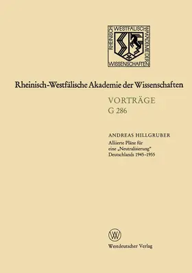 Hillgruber |  Geisteswissenschaften | Buch |  Sack Fachmedien