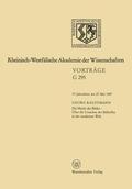 Kauffmann |  Rheinisch-Westfälische Akademie der Wissenchaften | Buch |  Sack Fachmedien