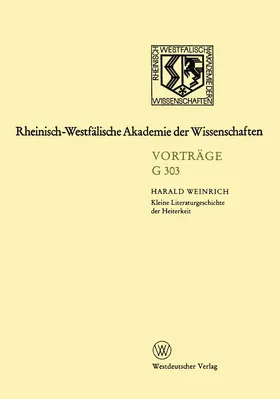 Weinrich |  Geisteswissenschaften | Buch |  Sack Fachmedien