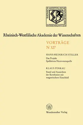Stiller |  Rheinisch-Westfälische Akademie der Wissenschaften | Buch |  Sack Fachmedien