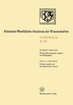 Ziegler | Rheinisch-Westfälische Akademie der Wissenschaften | Buch | 978-3-531-08347-6 | sack.de
