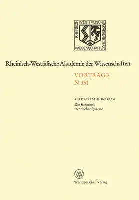  Die Sicherheit technischer Systeme | Buch |  Sack Fachmedien