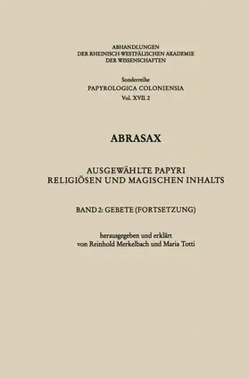 Totti / Merkelbach |  Abrasax | Buch |  Sack Fachmedien