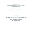 Maresch |  Maresch, K: Nomisma und Nomismatia | Buch |  Sack Fachmedien