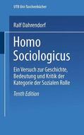 Dahrendorf |  Dahrendorf, R: Homo Sociologicus | Buch |  Sack Fachmedien