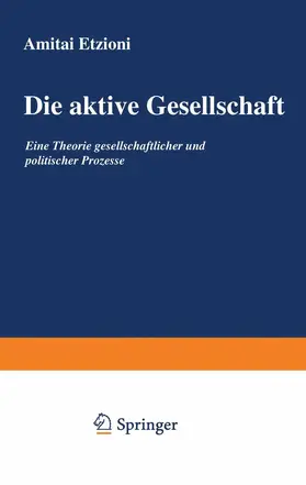 Etzioni | Die aktive Gesellschaft | Buch | 978-3-531-11151-3 | www.sack.de