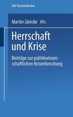 Jänicke |  Herrschaft und Krise | Buch |  Sack Fachmedien