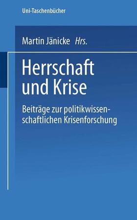 Jänicke | Herrschaft und Krise | Buch | 978-3-531-11163-6 | sack.de